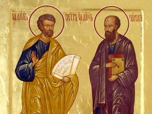  12 липня - День пам’яті апостолів Петра і Павла