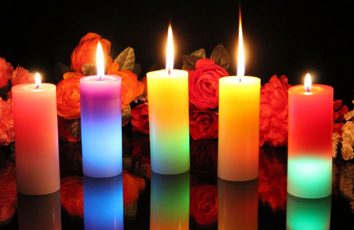 Ключевые свойства цветов, используемых для литья колдовских свечей 21