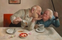 Пенсионеры в душевных картинах голландского художника