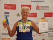90-річна мешканка Дніпропетровщини встановила рекорд України з бігу