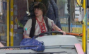 Один із київських тролейбусів водить жінка у вишиванці