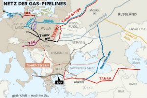 Infografik Die WeltSo verlaufen die Gas-Pipelines in Europa und den angrenzenden Gebieten
