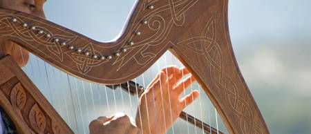 Praktischer als eine große Harfe (Bild) – Die Veeh Harfe