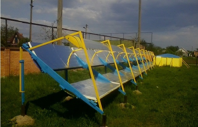 Український розробник наддешевої сонячної теплової станції відкрив креслення для всіх бажаючих