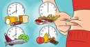 Як їсти все та не товстіти: дізнайтесь, о котрій годині їжа засвоюється, а о котрій перетворюється на жир 