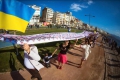 У старовинному місті в Туреччині розгорнули велетенську "вишиванку"