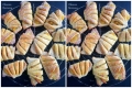 Конвертики з яблуками з сирного тіста