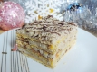 Пісочний пляцок з кремом з халви