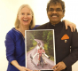 Мужчина приехал на велосипеде в Швецию из Индии, чтобы жениться на любимой женщине