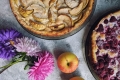 Як спекти французький яблучний пиріг з білим вином