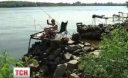 На Дніпрі рибалки збудували свій Київ