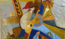 Виставка художньо-образного текстилю Ольги Дідківської "Мій Всесвіт - Моя Україна" в Музеї Гетьманства