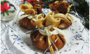 Фаршированные блинчики "Мешочки"