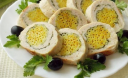 Мясной рулет с макаронами