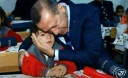 Президент Турции пришел на родительское собрание к маленькому сироте