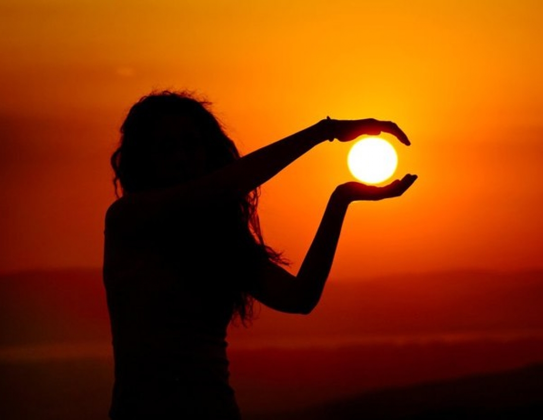 Коли сонце у тебе в долонях...