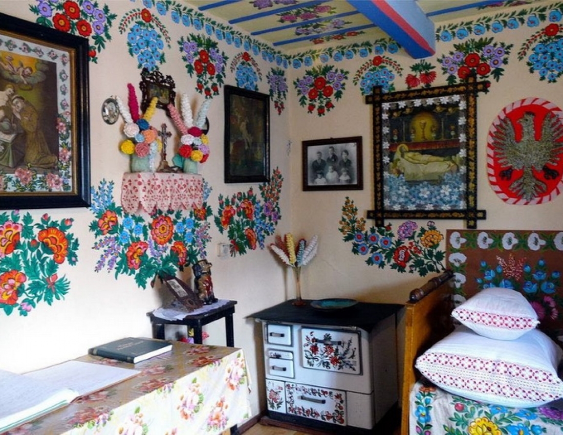 Казкове розписане польське селище Залип&#039;я