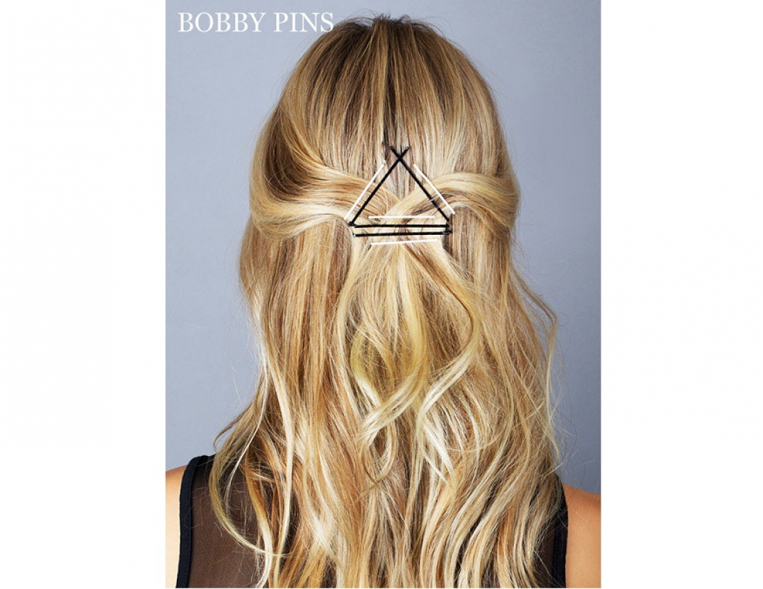 Жіночі зачіски! Невидимки як стильні аксесуари !!!