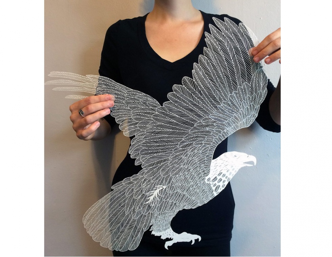 Дивовижні витинанки-павутинки