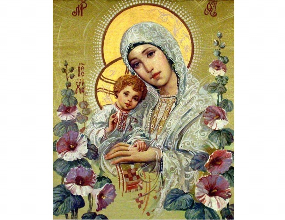 Богородиця у вишиванці. Дивовижні ікони українського живописця Олександра Охапкіна