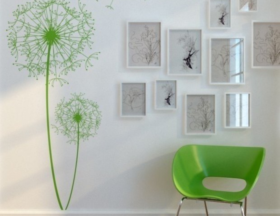 Мандрівка в просторі: художній розпис стін в оселі