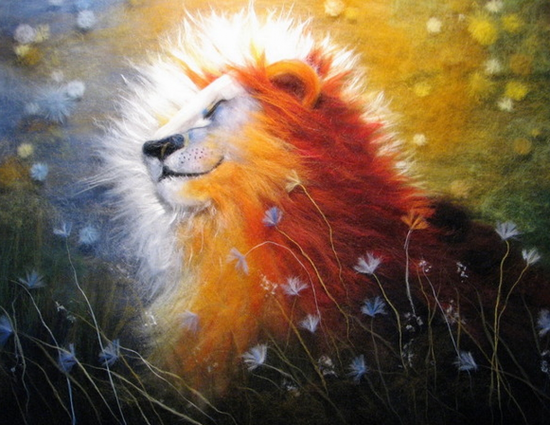 М&#039;якенькі, ніжні, легкі, вражаючі та просто дивовижні... картини з вовни :-)