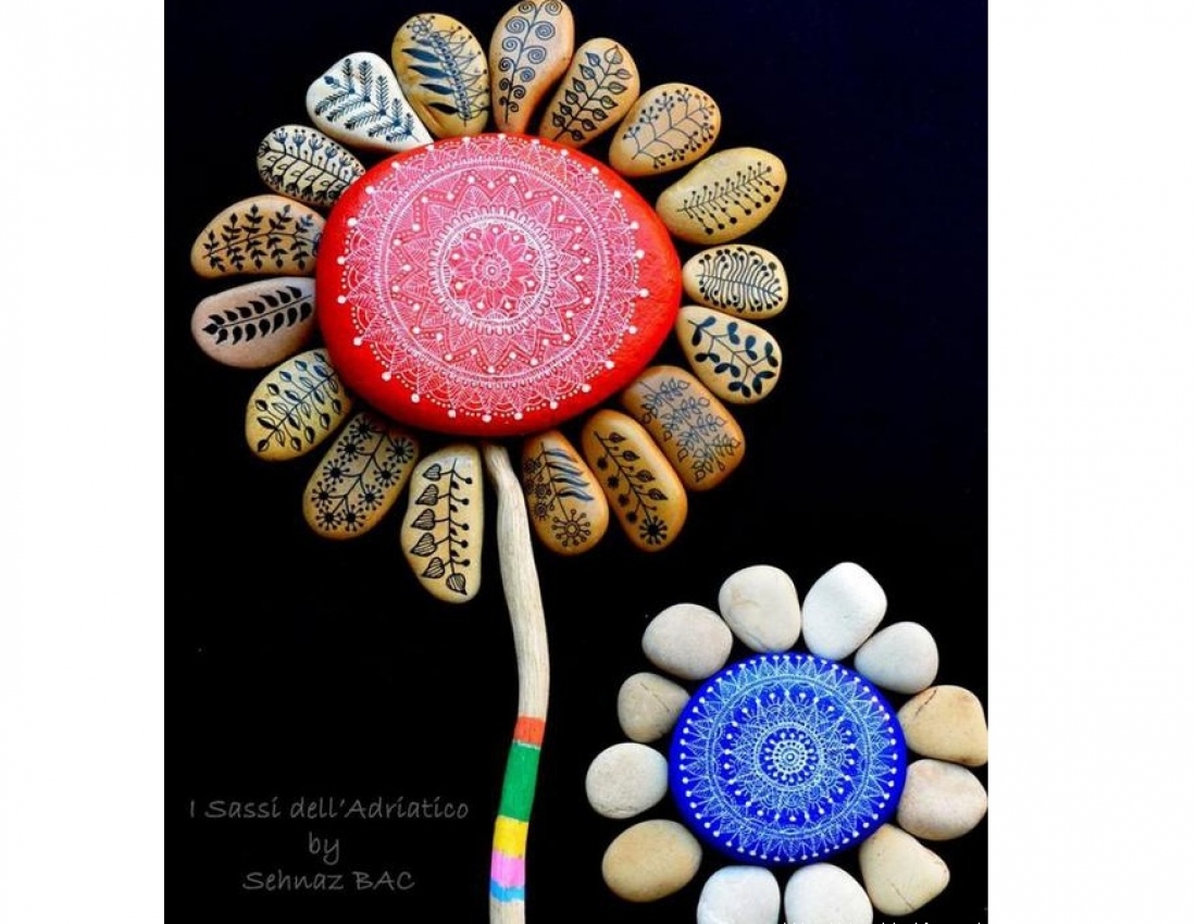 Чарівні камінці від італійської художниці F. Sehnaz Bac