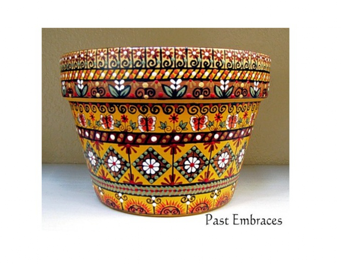 Дивовижна та прекрасна техніка ручного розпису посуду!!!