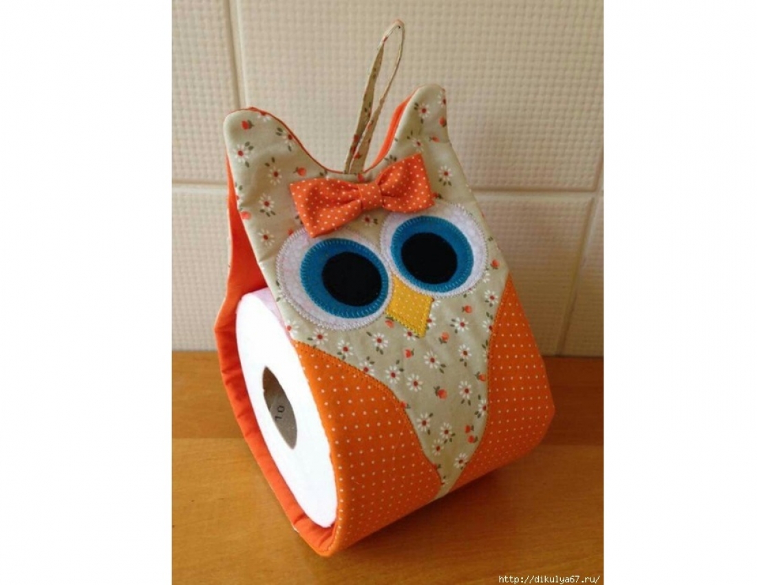 Чудові прикраси для ... туалетного паперу...