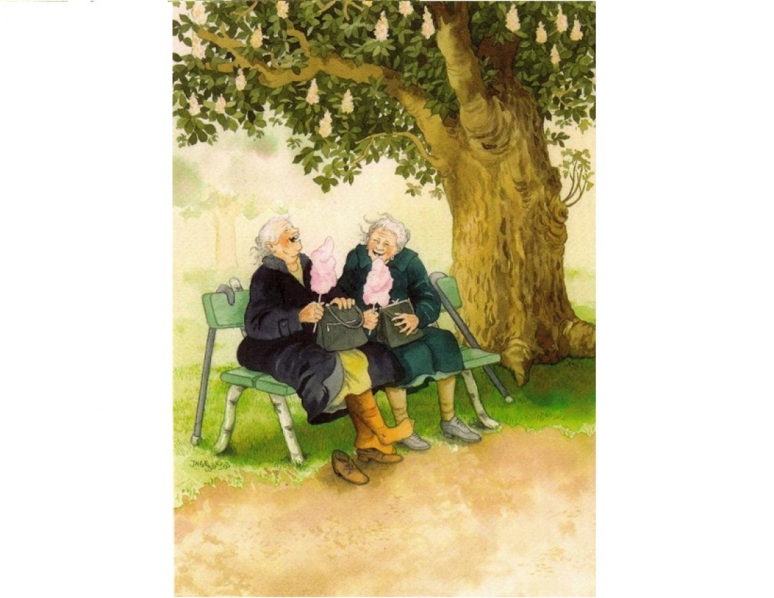 Бабусі-пустунки)))) Частина перша)