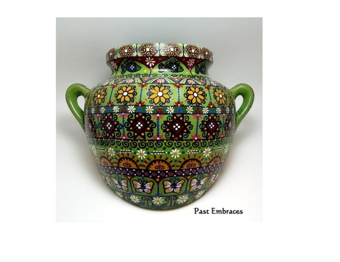 Дивовижна та прекрасна техніка ручного розпису посуду!!!