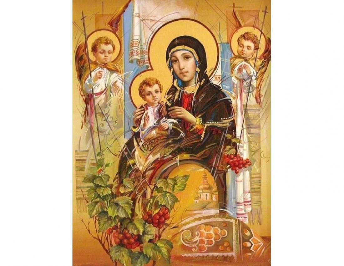 Богородиця у вишиванці. Дивовижні ікони українського живописця Олександра Охапкіна