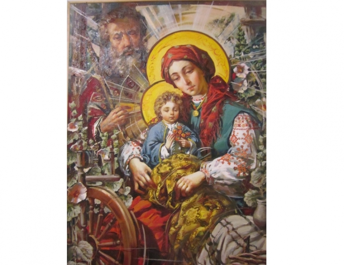 Богородиця у вишиванці. Дивовижні ікони українського живописця Олександра Охапкіна