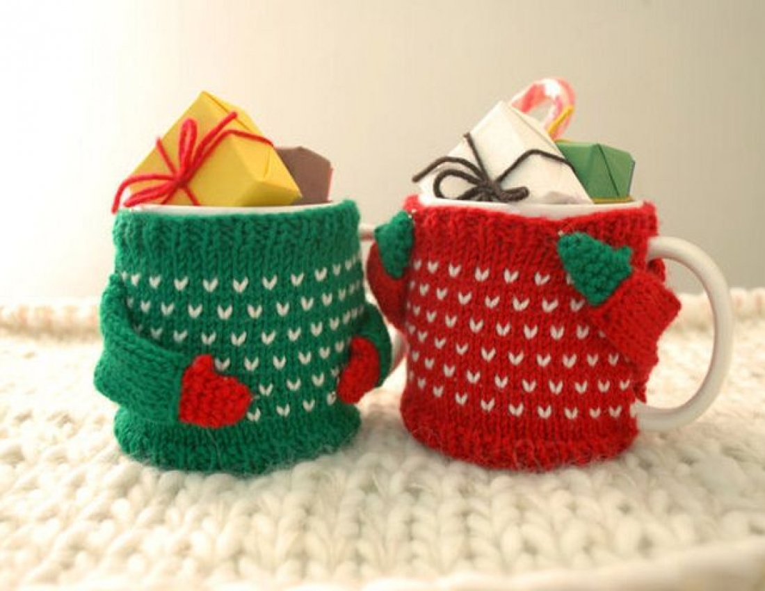 Теплі та затишні светрики для Ваших улюблених ... чашок :-)