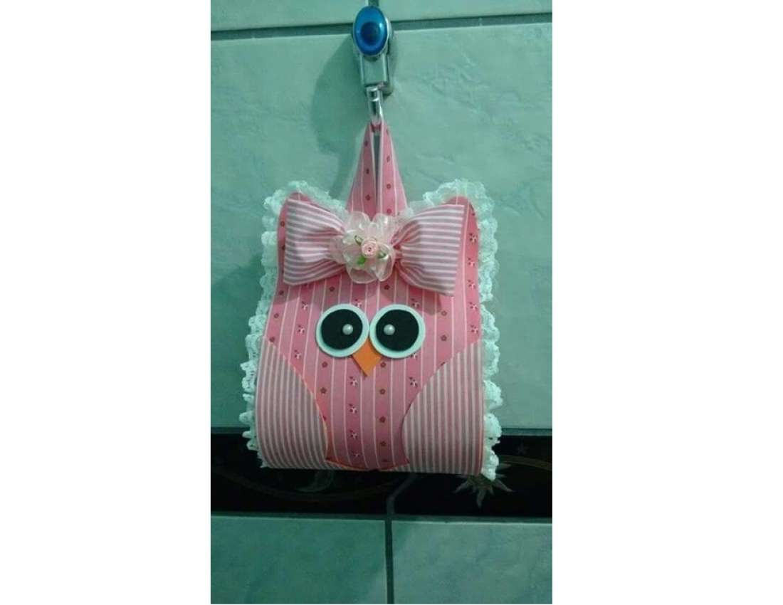 Чудові прикраси для ... туалетного паперу...