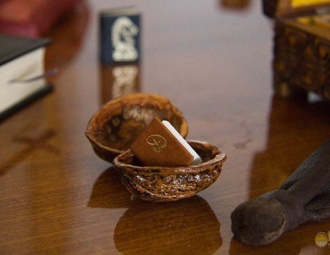 Найбільша колекція найменших у світі книг