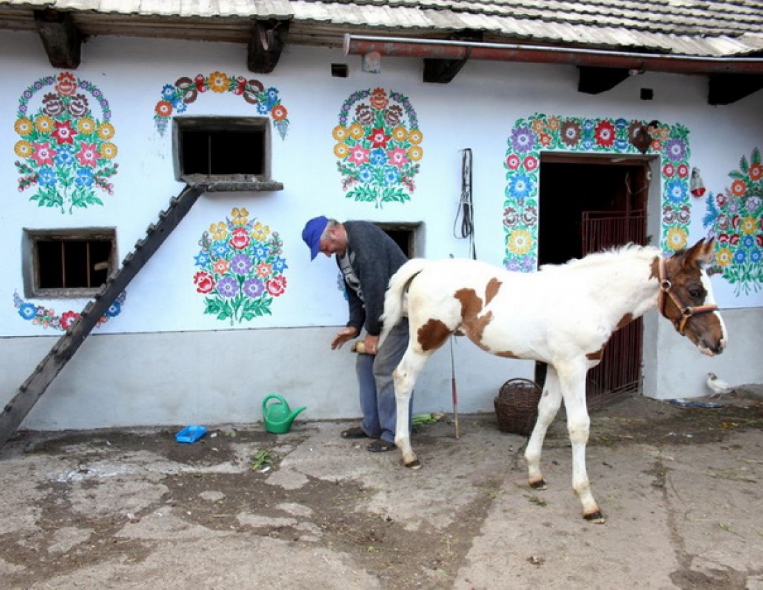 Казкове розписане польське селище Залип'я