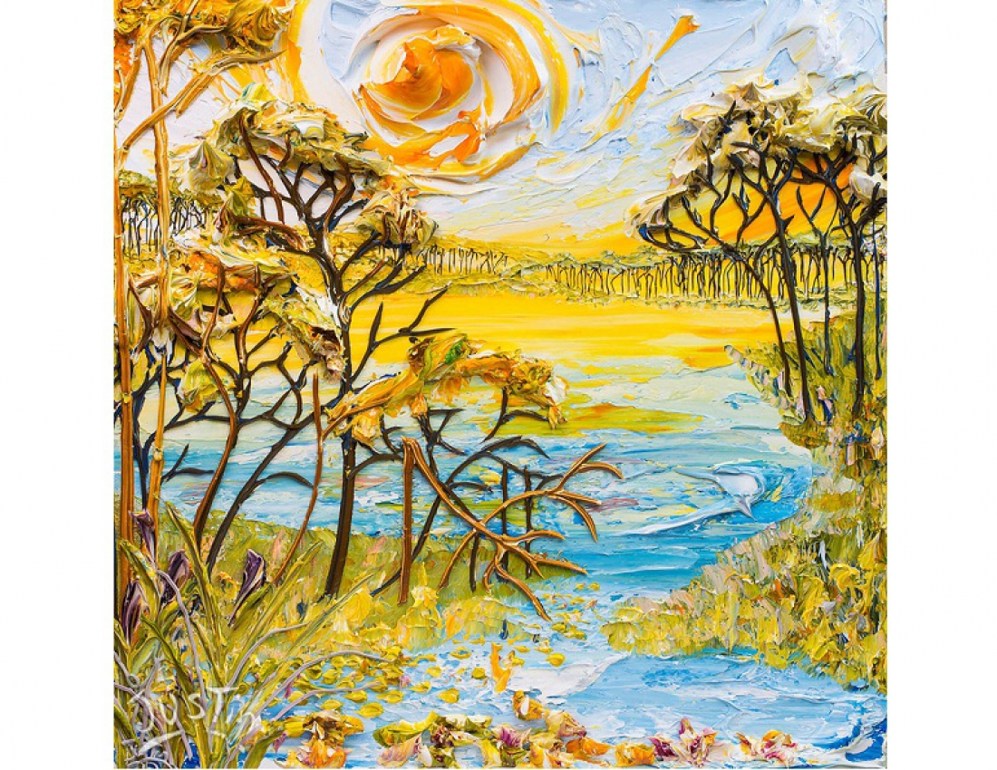 Чудові об'ємні картини Джастіна Джеффрі