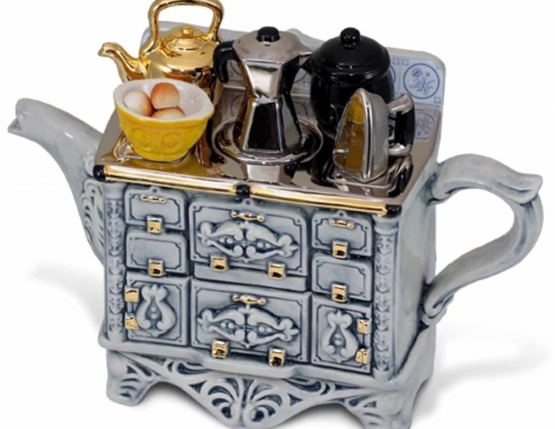 Продовження теми  посуду: диво-чайники) Почаюємо?..