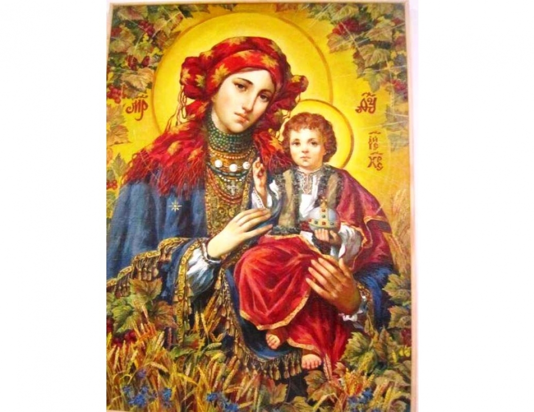 Богородиця у вишиванці. Дивовижні ікони українського живописця Олександра Охапкіна