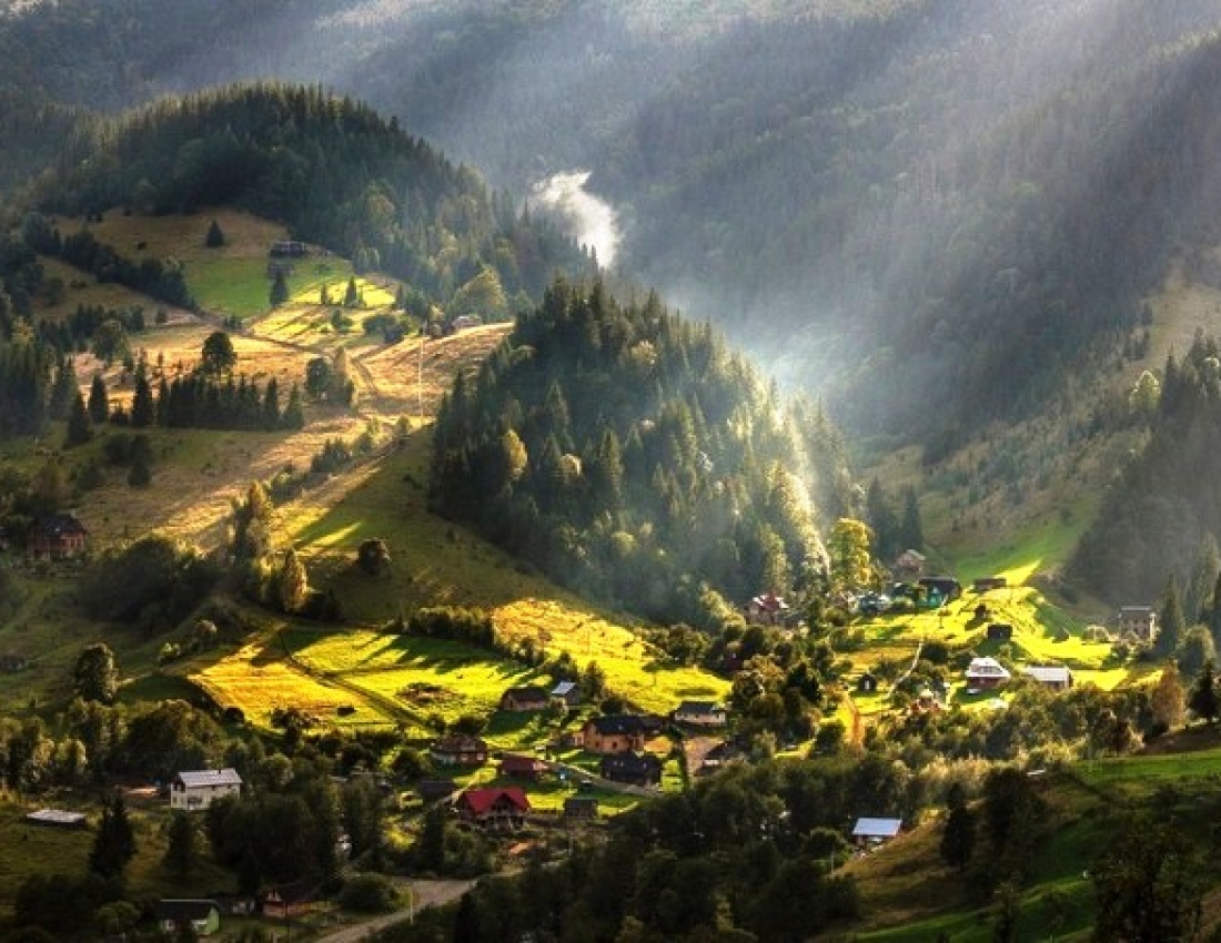 Краса карпатського літа: українська казка ...