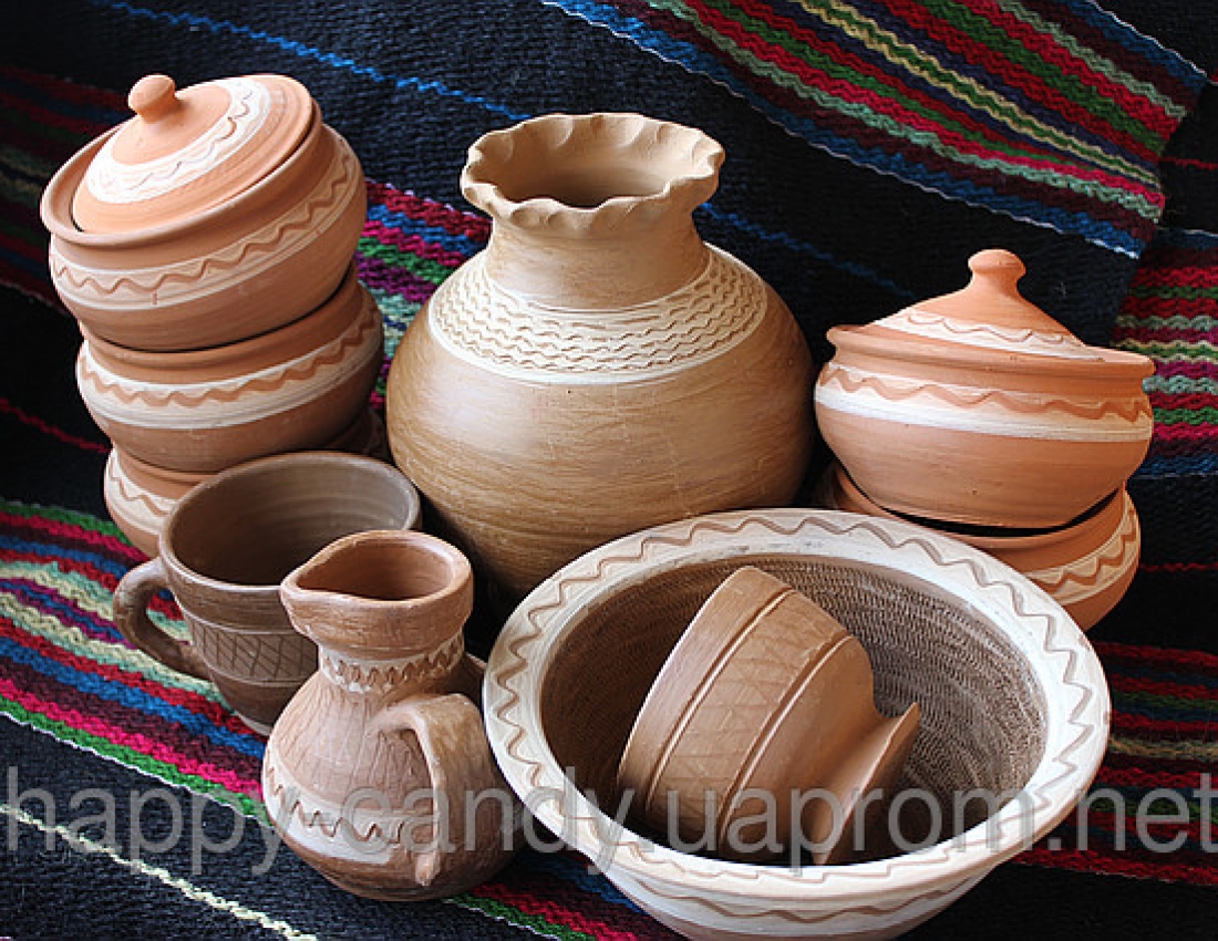 Екологічно-чисте українське диво: глиняний посуд