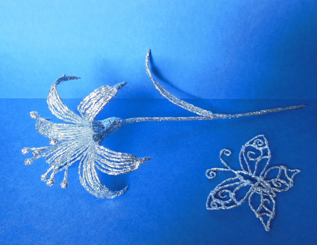 Сріблясте диво: плетіння з фольги