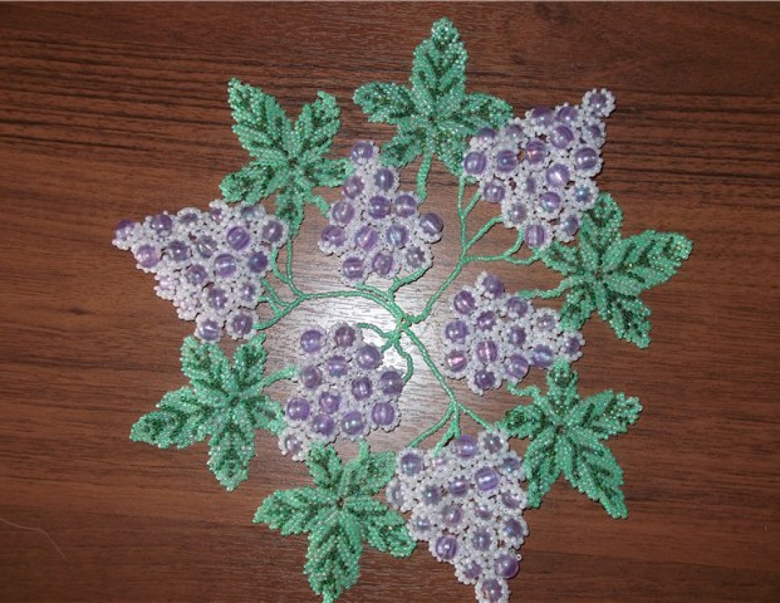 Чудові прикраси з бісеру для нашої оселі