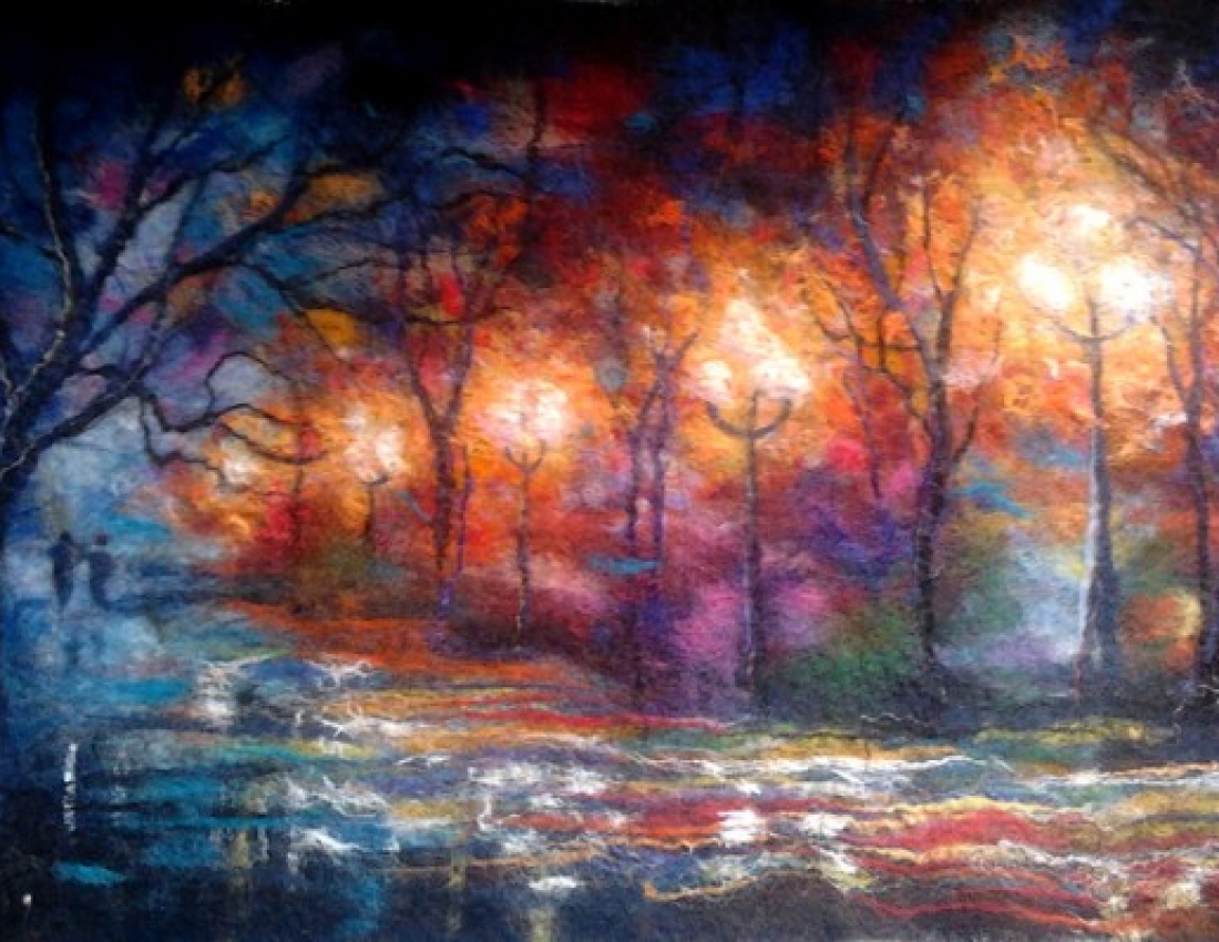 М&#039;якенькі, ніжні, легкі, вражаючі та просто дивовижні... картини з вовни :-)