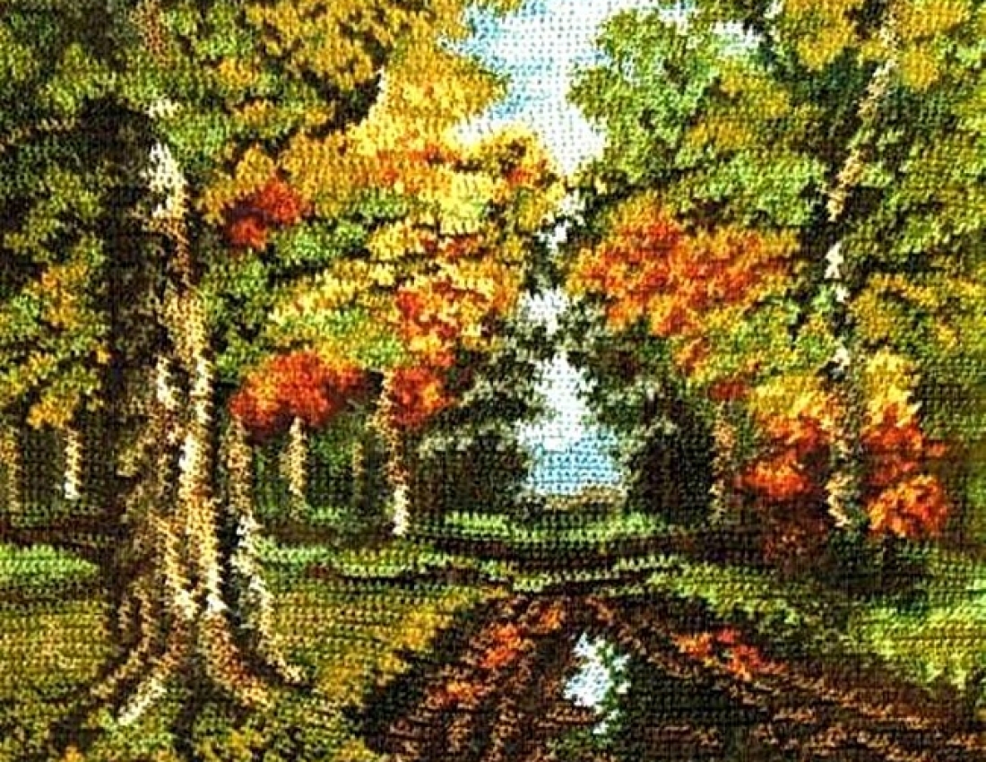 Чудові картини або мистецтво в&#039;язати спицями ...