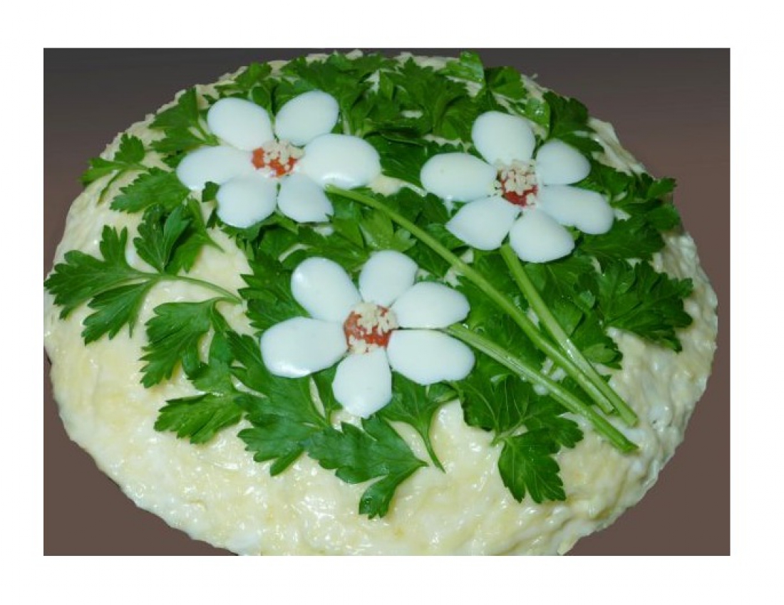 Цікаві та апетитні варіанти оформлення салатів!!! :-)