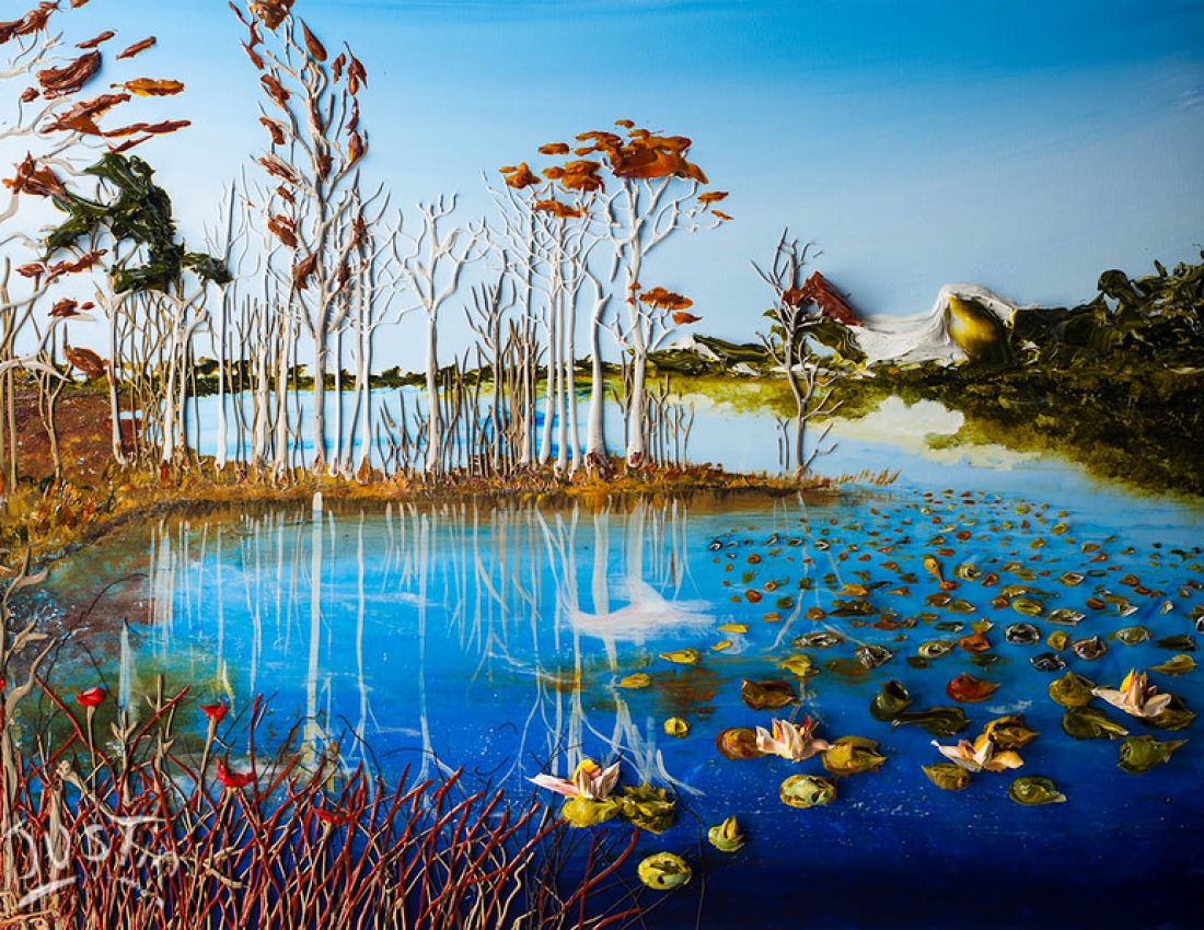 Чудові об'ємні картини Джастіна Джеффрі