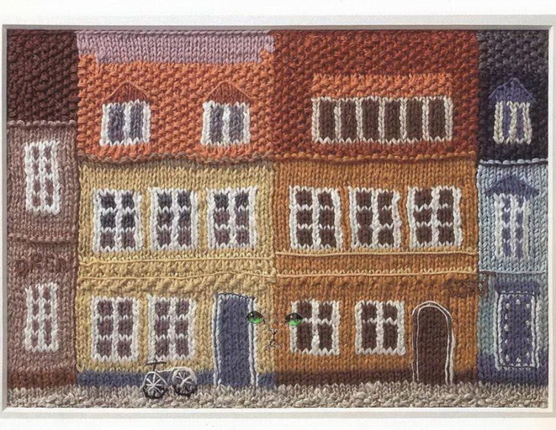 Чудові картини або мистецтво в&#039;язати спицями ...