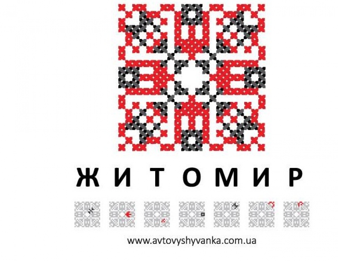 Абетка символів української вишивки.Назва Вашого міста символами української вишивки!